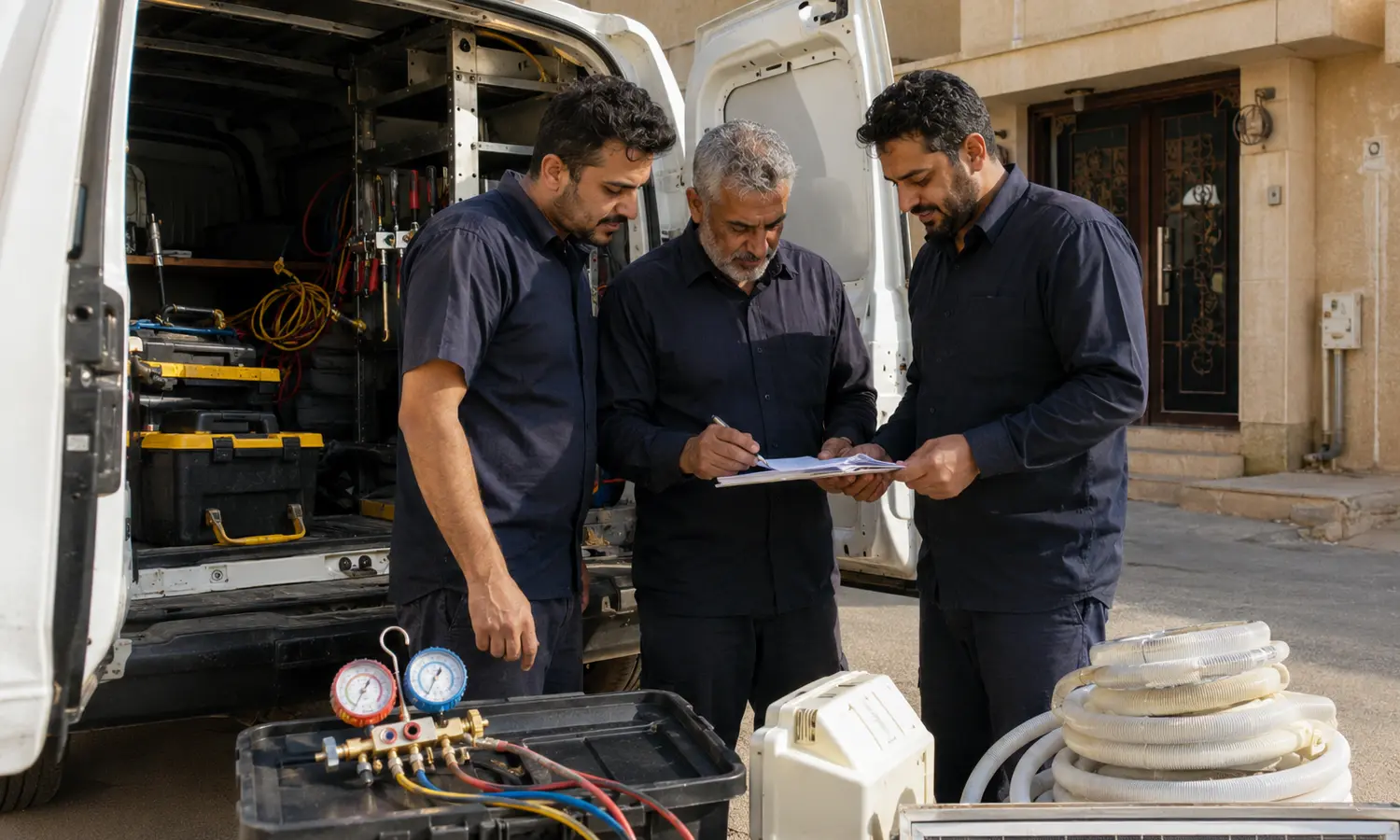 فريق صيانة مكيفات وغسالات في الرياض